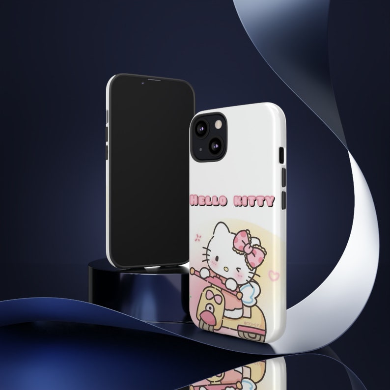 Hello Kitty and Tough Cases | Hello Kitty phone Case Cover | Protective Case | phone Cover | Kawaii phone Case image 2