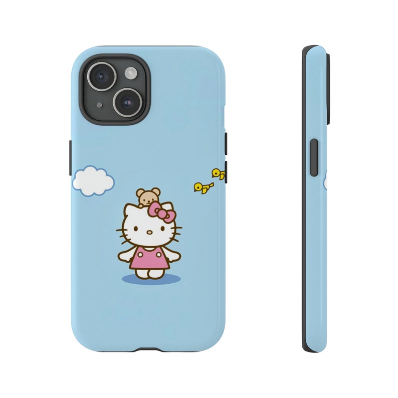 Fundas resistentes de Hello Kitty / Funda para teléfono de Hello Kitty / Funda protectora / Funda para teléfono / Funda para teléfono Kawaii imagen 1