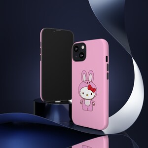 Hello Kitty och tuffa fodral | Hello Kitty telefonskal | Skyddsskal | telefonfodral | Kawaii telefonskal bild 2