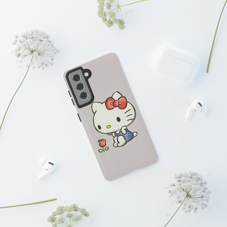 Hello Kitty e Tough Cases / Custodia per telefono Hello Kitty / Custodia protettiva / Cover per telefono / Custodia per telefono Kawaii immagine 10