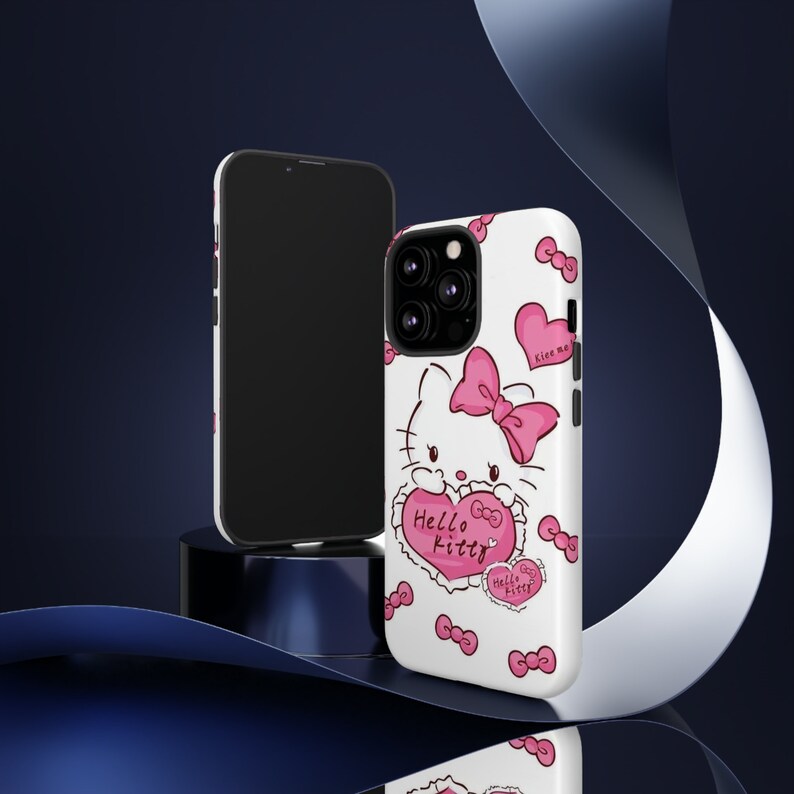 Hello Kitty and Tough Cases | Hello Kitty phone Case Cover | Protective Case | phone Cover | Kawaii phone Case image 7