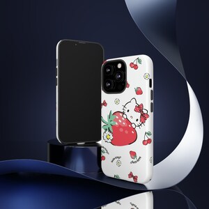 Hallo Kitty robuste Taschen | Hello Kitty Handyhülle Hülle | Schutzhülle | Handyhülle | Kawaii Handyhülle Bild 7