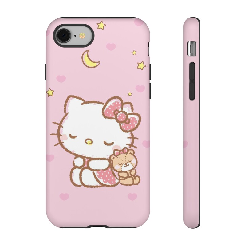HelloKitty tough case Hello Kitty Tough Cases | Hello Kitty phone Case Cover | Protective Case | phone Cover | Kawaii phone Case image 3