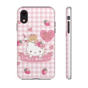 Stoere Hello Kitty-hoesjes | Hello Kitty-telefoonhoesje | Beschermhoes | telefoonhoesje | Kawaii-telefoonhoesje afbeelding 8