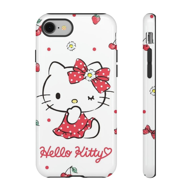 Hello Kitty Tough Cases | Hello Kitty phone Case Cover | Protective Case | phone Cover | Kawaii phone Case image 2