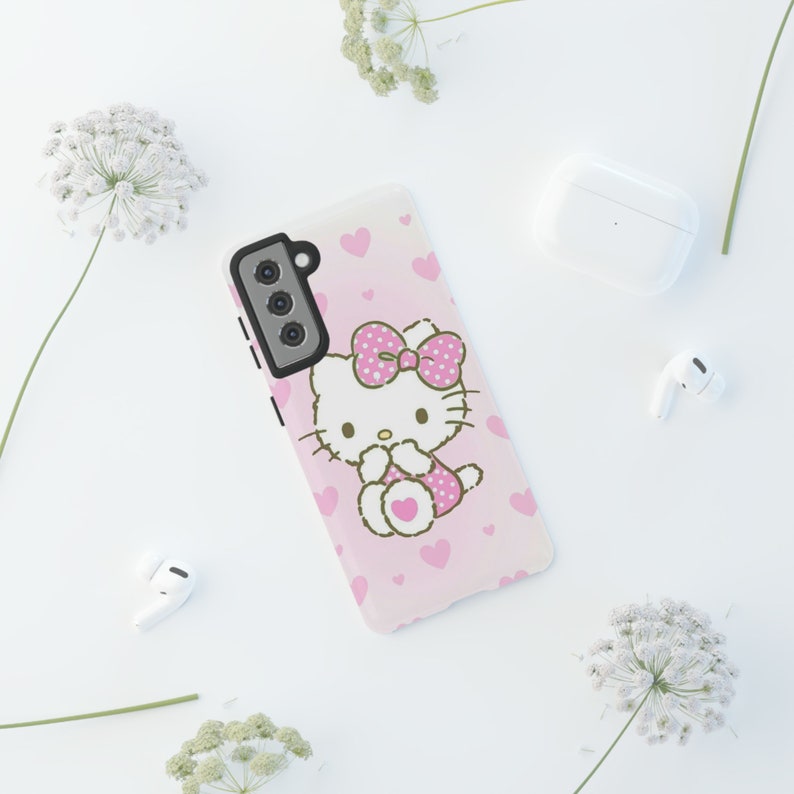 Hello Kitty and Tough Cases | Hello Kitty phone Case Cover | Protective Case | phone Cover | Kawaii phone Case image 10