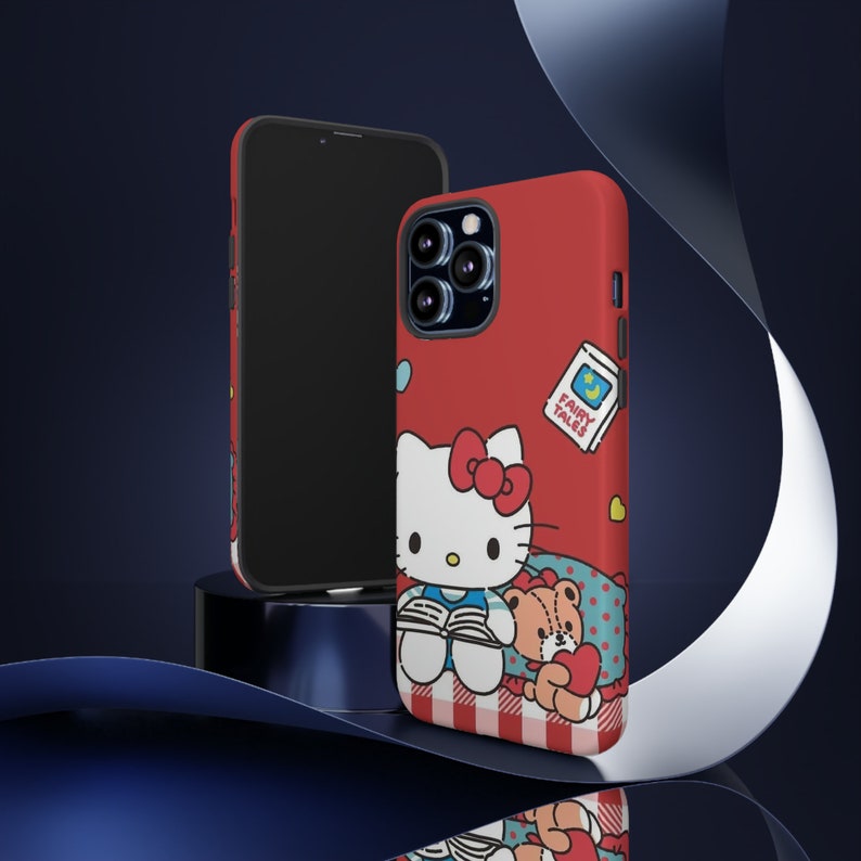 Hello Kitty and Tough Cases | Hello Kitty phone Case Cover | Protective Case | phone Cover | Kawaii phone Case image 9