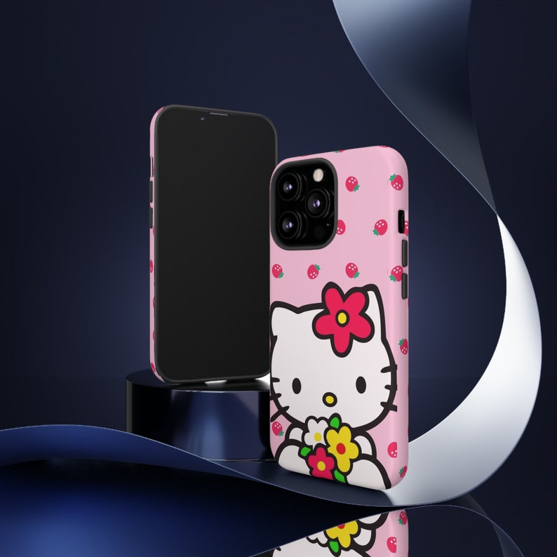 Hello Kitty and Tough Cases | Hello Kitty phone Case Cover | Protective Case | phone Cover | Kawaii phone Case image 7
