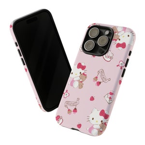 Stoere Hello Kitty-hoesjes | Hello Kitty-telefoonhoesje | Beschermhoes | telefoonhoesje | Kawaii-telefoonhoesje afbeelding 6