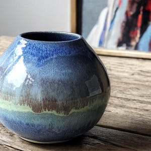 Handmade Ceramic Moon Jar – Artisan Pottery Vase | Made in Australia