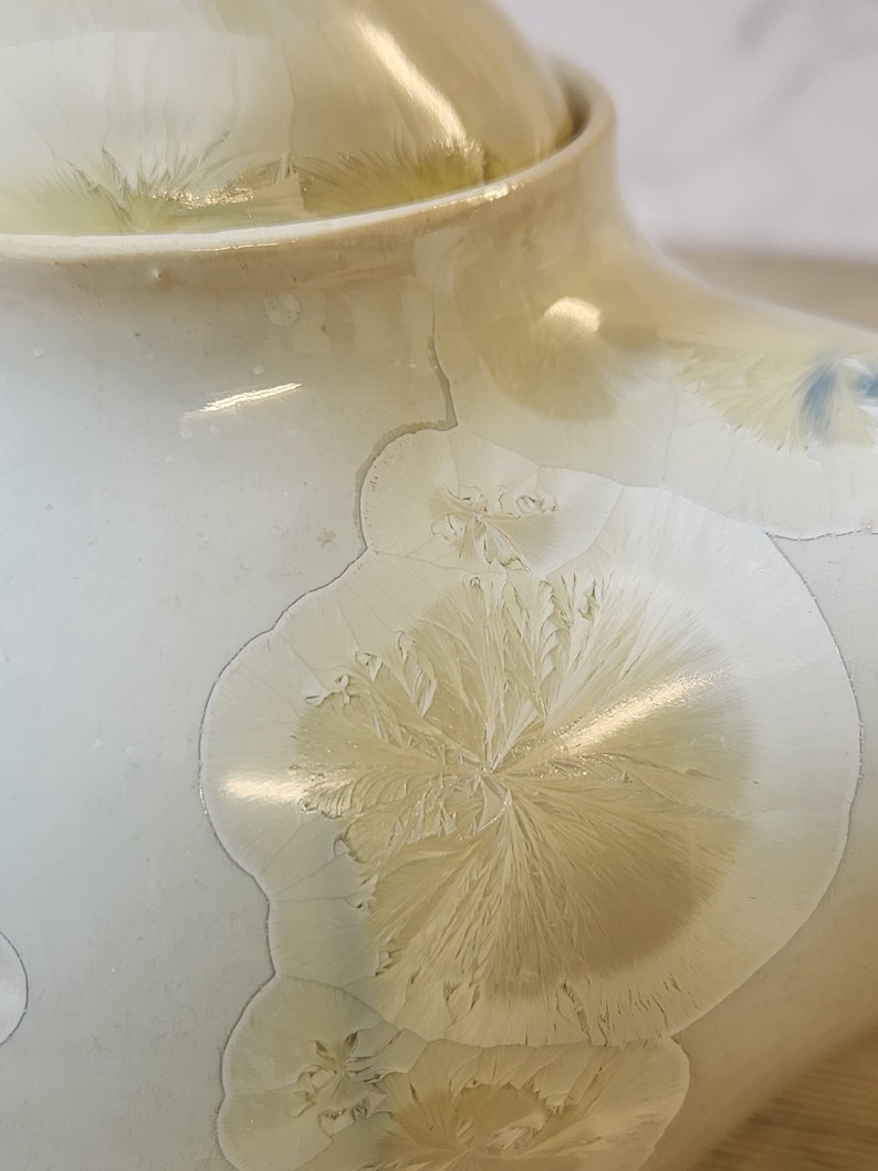 théière en céramique faite main théière en poterie unique cadeau de pendaison de crémaillère cadeau pour les amateurs de thé théière en cristal faite main cadeau unique image 8