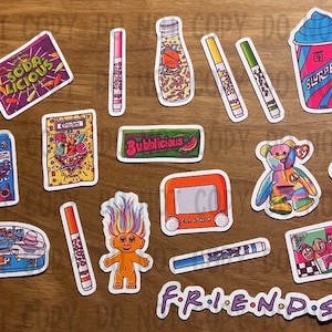 90’s Throwback sticker flakes
