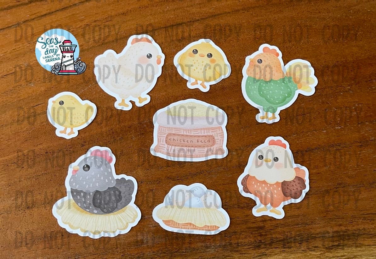 Stickers, Chicken, Farm, Egg, Chickens, Sticker Collector, Sticker ...