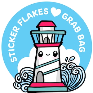 Grab bag, grab bag stickers, stickers, Sticker Flakes, sticker flakes pack, diecut stickers, mystery bags, planner, journal, grab bag gifts