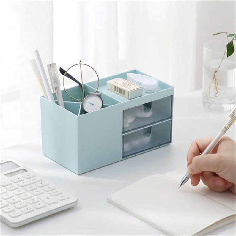 Multifunctional Storage Box Office & Desk Storage Cute Pen Etsy