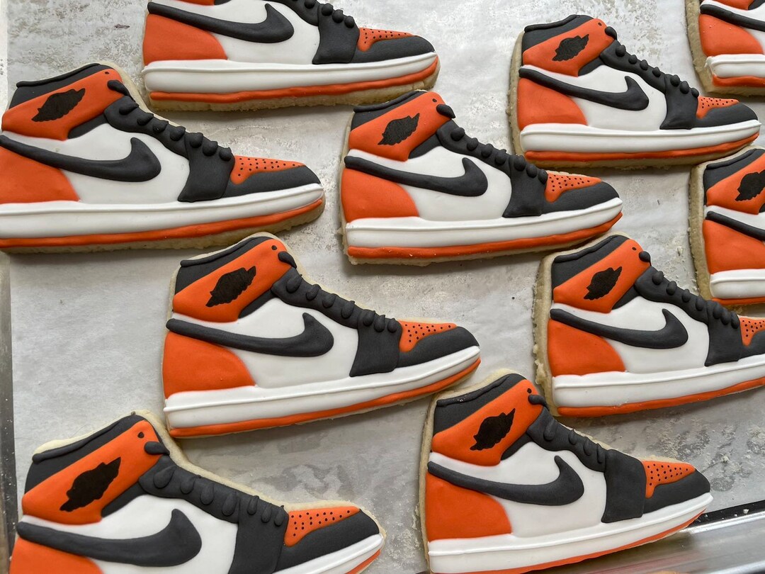 Shoe Cookies Air Jordan Cookies Yeezy Cookies Nike Cookies Etsy