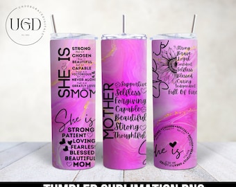 Mothers Day Designs, Mom Tumbler Png, Tumbler Png Designs, Mothers Day Tumbler Wrap, Skinny Tumbler Wrap, 20 Oz Tumbler Wrap For Mom