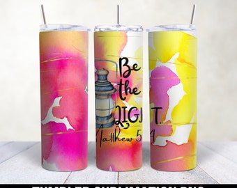 Sei das Licht Png Png, Schrift Png, Tumbler Wraps Png, Christlicher Tumbler Png, Religiöser Tumbler Png, Christliche Designs