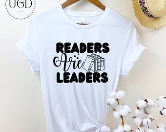 Readers Are Leaders Svg, Book Lovers Svg, Book Quotes Svg, Read Svg, Book Shirt Svg, Reading Svg, Librarian Svg, Tshirt Svg, Commercial Use
