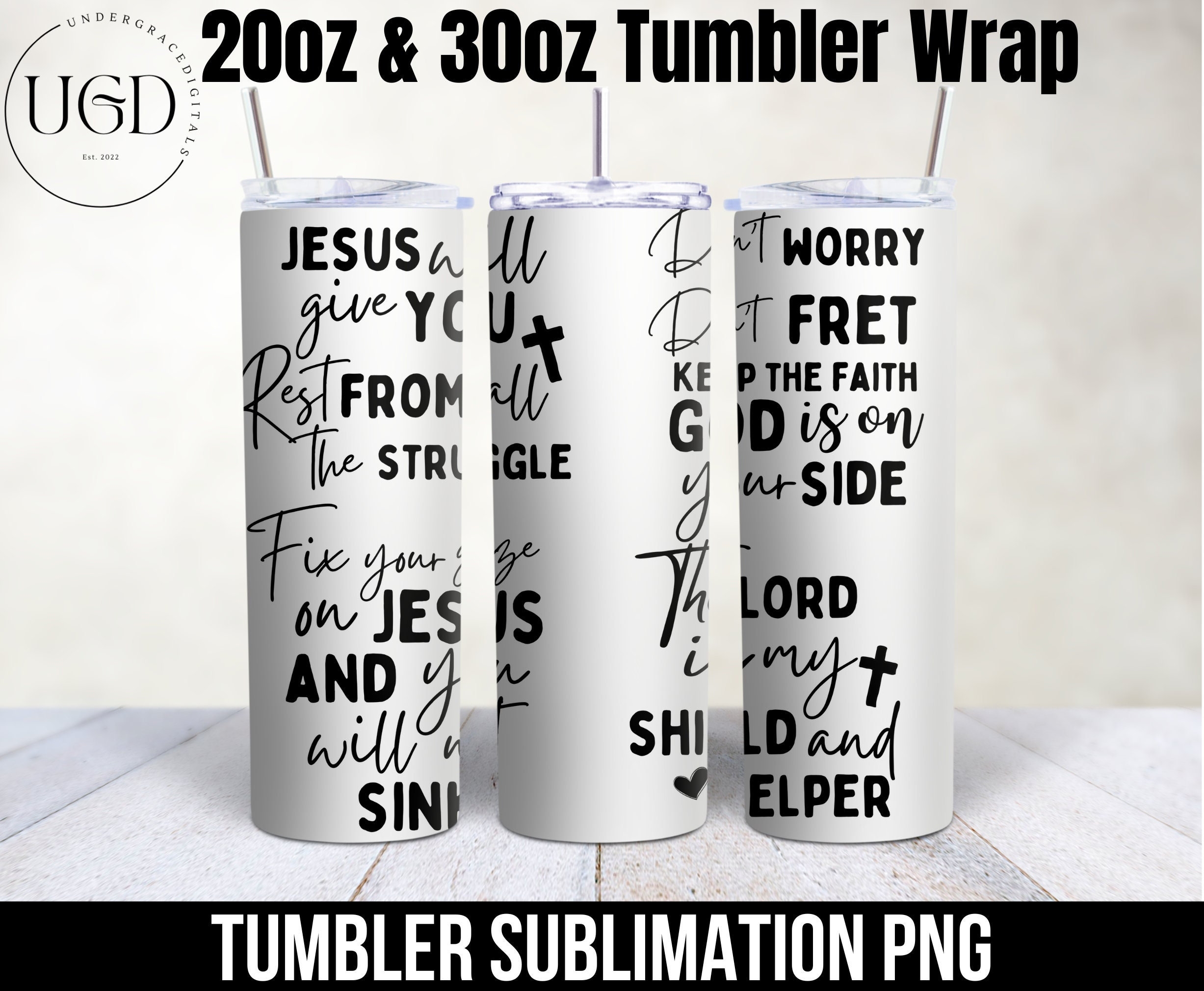 250 Tumbler Wraps for 30 oz Sublimation Tumbler Bundle for W