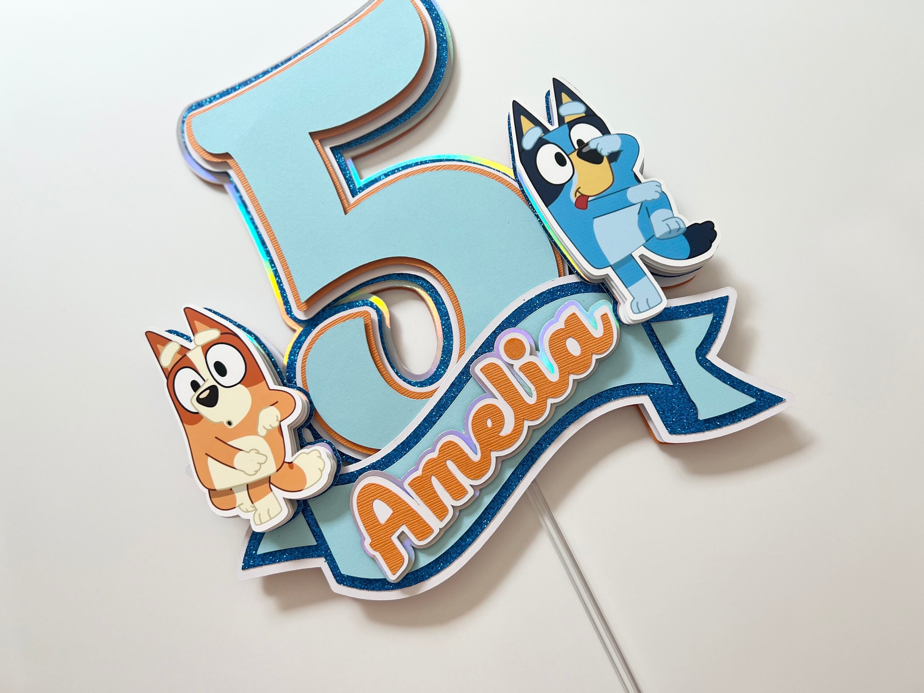 Bluey Birthday Party Balloon Garland / Balloon Arch for Bluey Birthday  Decorations W/ FREE Birthday Banner Template Bluey Party Supplies 