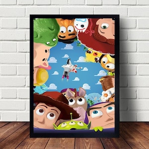 Toy Story Poster canvas Paintings Poster Hanging Home Decor Wall Art