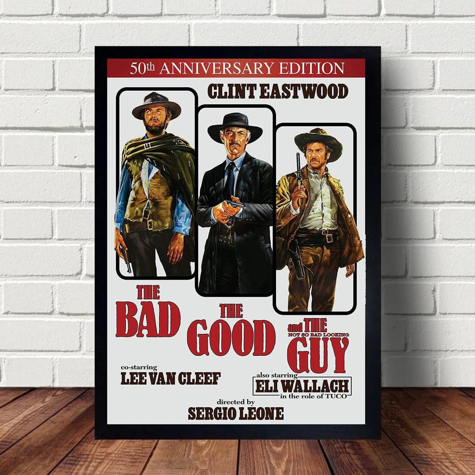 The Good the Bad and the Ugly Poster Canvas Paintings Poster Hanging ...
