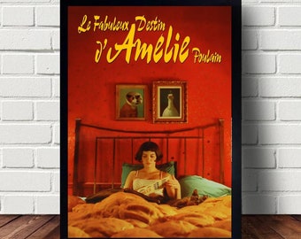 Amelie Poster canvas Paintings Poster Hanging Home Decor Wall Art