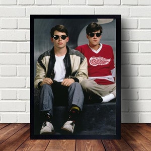 Ferris Bueller_s Day off Movie Poster canvas Paintings Poster Hanging Home Decor Wall Art