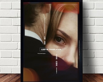 Lost in Translation Poster canvas Paintings Poster Hanging Home Decor Wall Art
