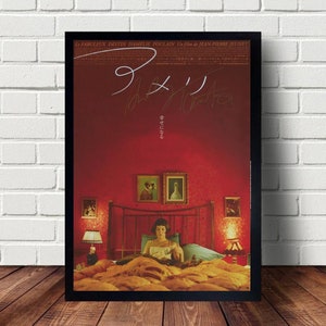 AMELIE Poster Leinwand Gemälde Poster Hängen Wohnkultur Wandkunst