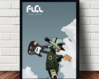 Fooly Cooly FLCL Poster canvas Paintings Poster Hanging Home Decor Wall Art