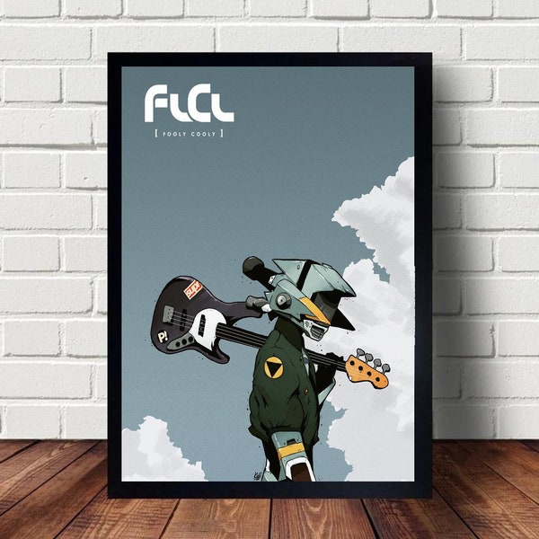Fooly Cooly FLCL Poster canvas Paintings Poster Hanging Home Decor Wall Art