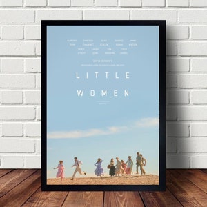 Póster de la película Mujercitas, lienzo, pinturas, póster para colgar, decoración del hogar, arte de pared