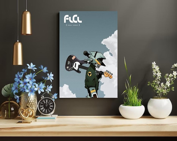 Fooly Cooly FLCL Poster Canvas Paintings Poster Hanging Home Decor