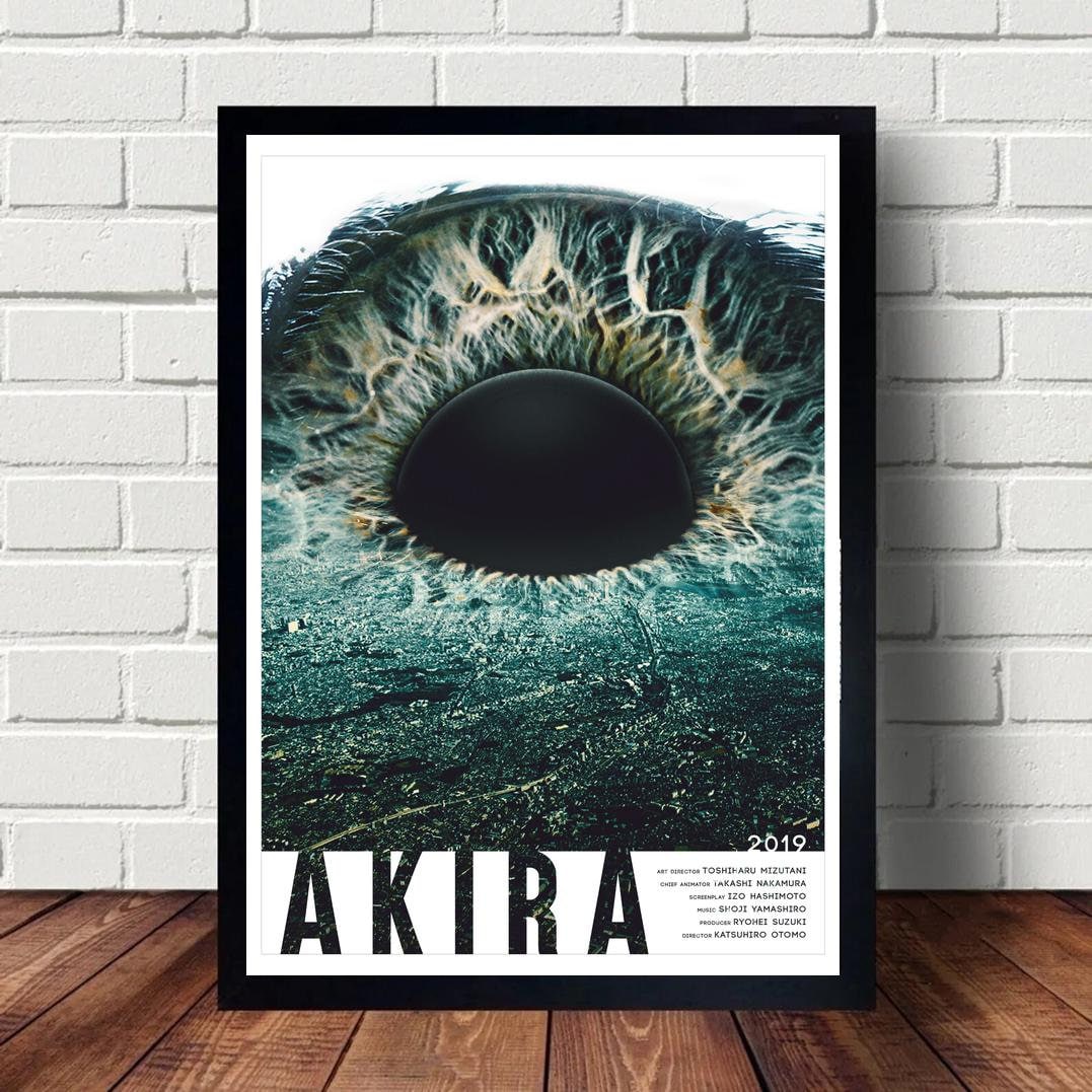 Akira Anime Cyberpunk Movie Poster Art Decor - Trends Bedding