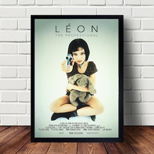 Leon The Professional Poster canvas Paintings Poster Hanging Home Decor Wall Art