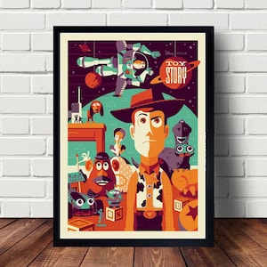 Toy Story Poster canvas Paintings Poster Hanging Home Decor Wall Art