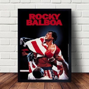 Rocky Balboa Poster canvas Paintings Poster Hanging Home Decor Wall Art