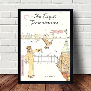 The Royal Tenenbaums Poster canvas schilderijen Poster hangende woondecoratie muurkunst