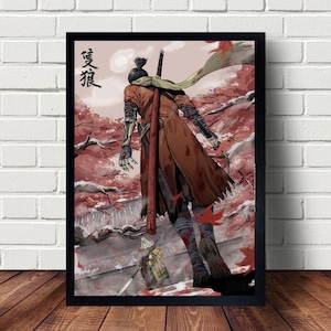 Sekiro Shadows Die Twice Poster canvas Paintings Poster Hanging Home Decor Wall Art