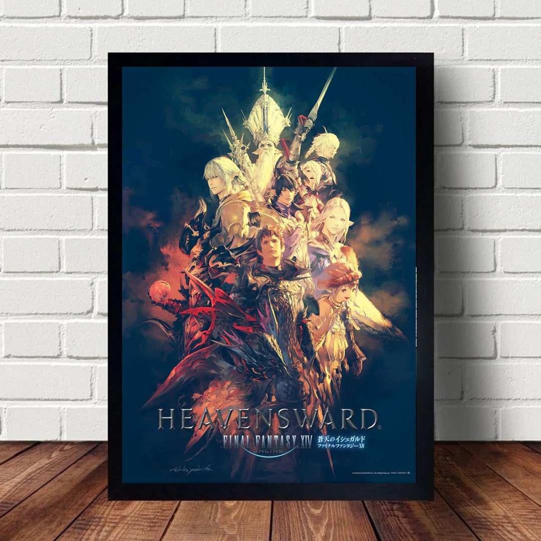 Affiche Promo Japonaise Final Fantasy XIV Heavensward – Format B2 – Officielle