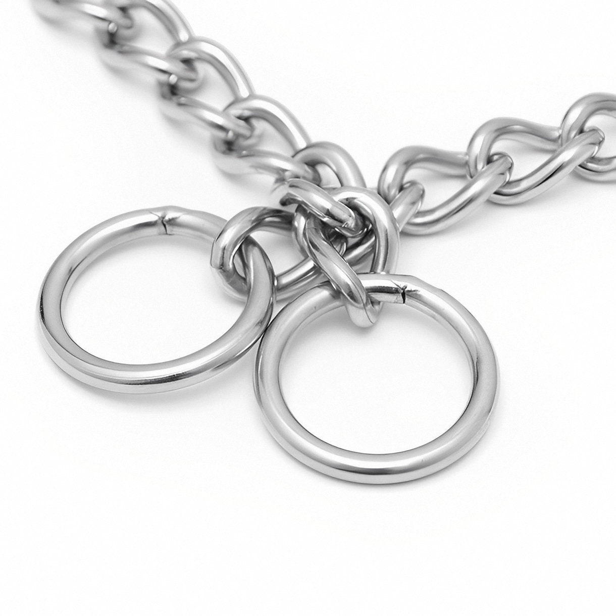 Stainless Steel Pet Chain, Dog Training Choke Collar, Cute Pet Collar