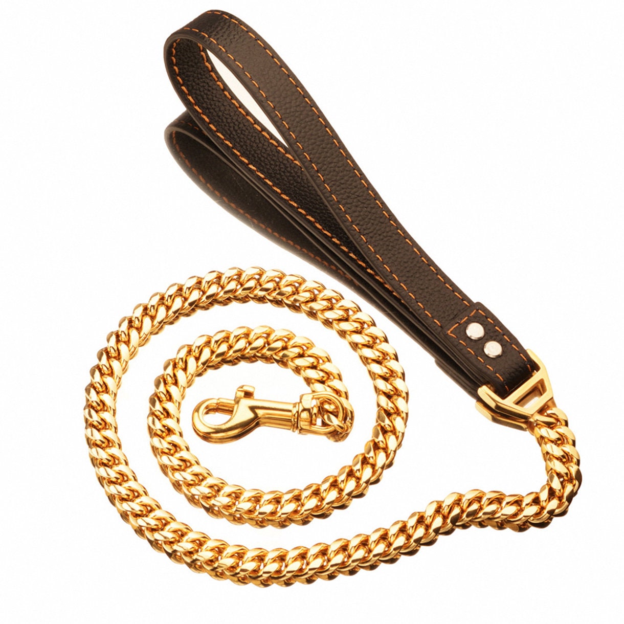  Kate Spade New York Heavy Duty Leash for Female or Male Dogs,  Cute Pet Leash with Gold Metal Hardware, Long Dog Lead for Small Medium  Large Breeds (Large, Adventure Stripe) 