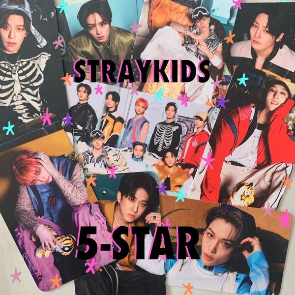 Straykids 5-STAR Unofficial Photocards