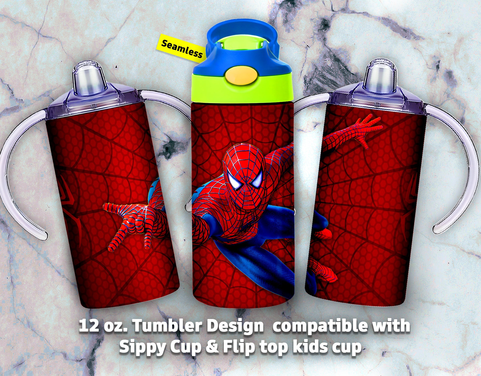 Sublimation Water Bottle, 20oz Kids Flip Top Sublimation Water