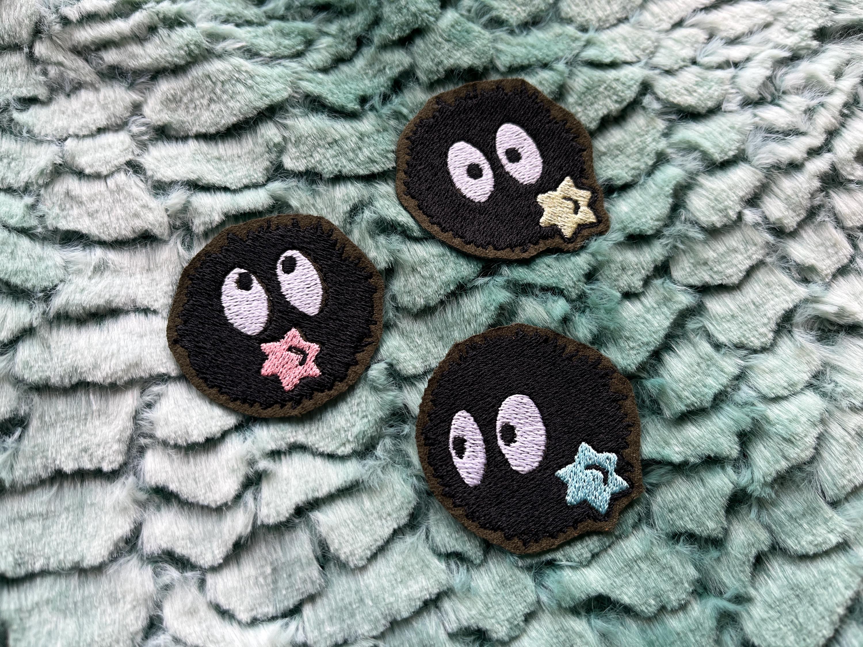 スタジオジブリをモチーフにしたアイロン刺繍ワッペン - Etsy 日本
