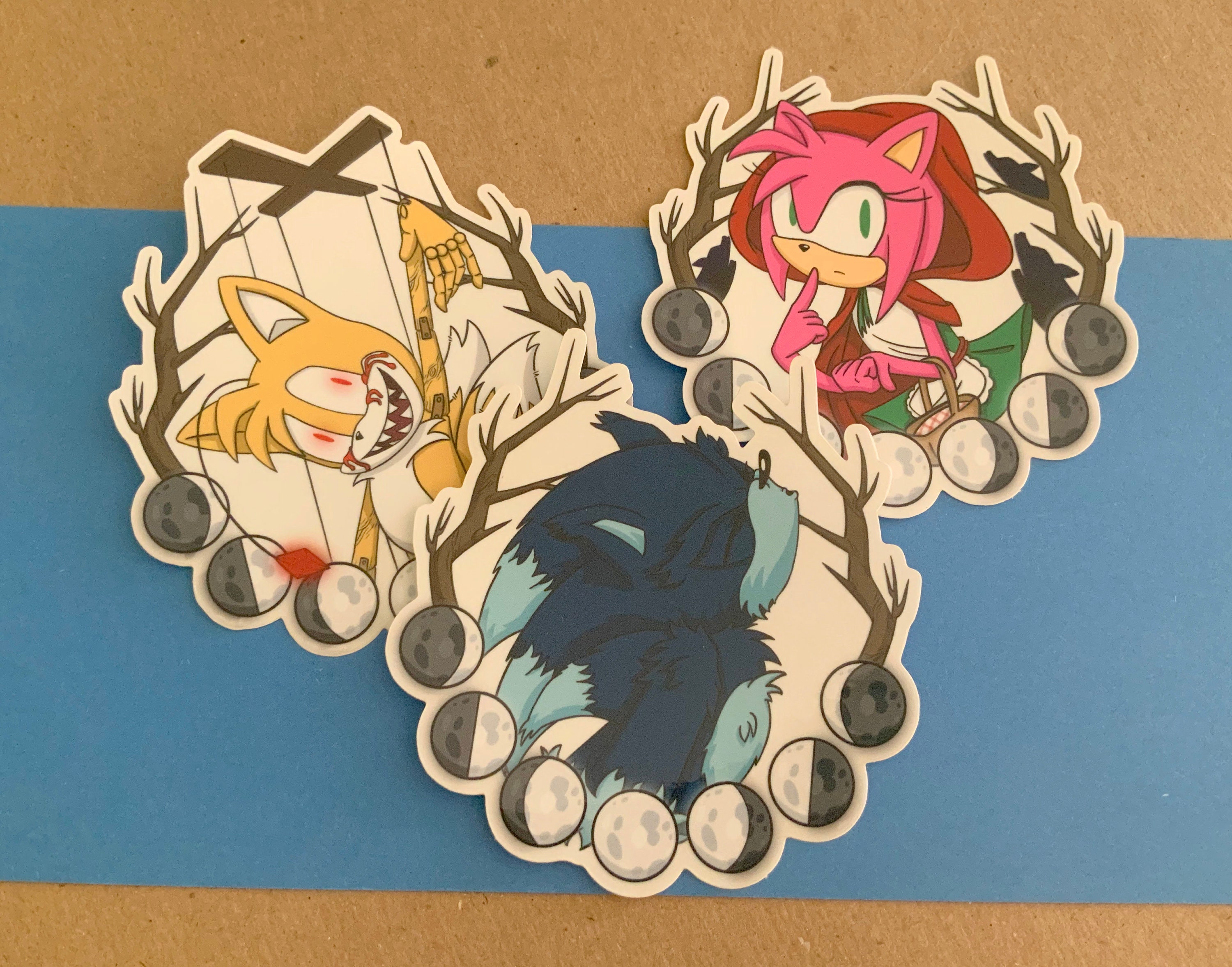 Tails Doll Vinyl Sticker 