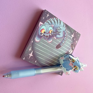 Depry and Sussy Notepad and pen