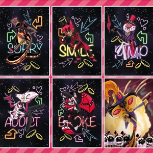 Art prints A5 - Hazbin Hotel